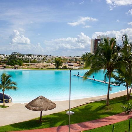 Departamento En Cancun Con 7 Albercas Tipo Playa Y Laguna ภายนอก รูปภาพ